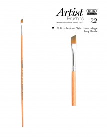 KCK PROFESSIONAL ANGLE LONG HANDLE BRUSH - BR 268 #02